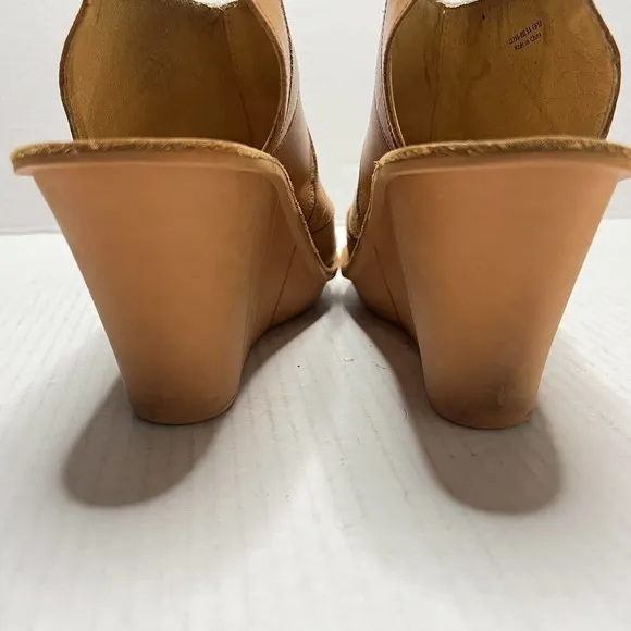 Camper Filippa leather wedge slingback sandals Women's Size EUR 39~ US 8.5