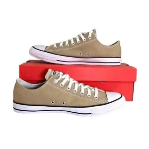Converse Chuck Taylor Mens Ox Low Shoes Size 9.5 Sand Dune Sneakers A07891C NEW