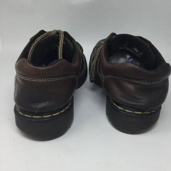 Dr. Martens Brown Leather Shoes Distressed M11/W12