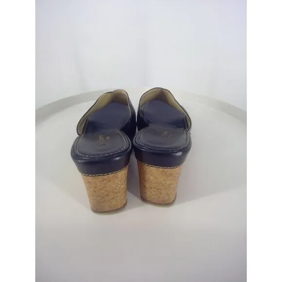 Liz Claiborne Flex Leather Wedge Sandals