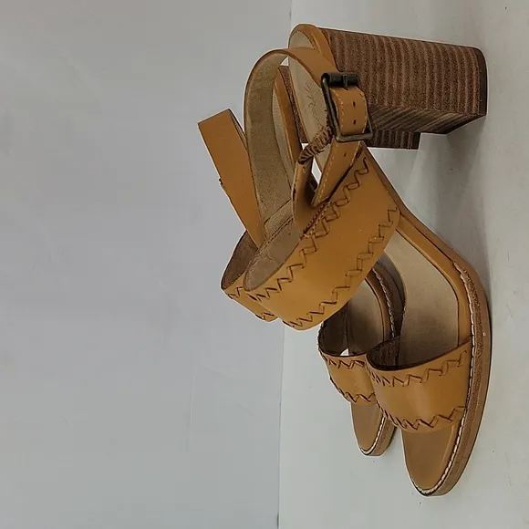 Madewell The Angie Tan Leather Women's Sandals