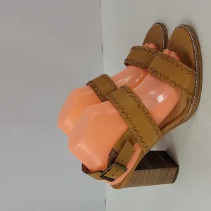Madewell The Angie Tan Leather Women's Sandals