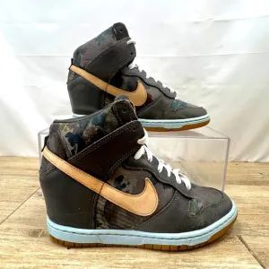 Nike Dunk Hi Wedge Women Shoes Size 7 liberty of london 540859 001