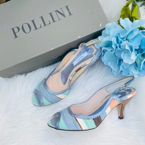 Pollini Italy Multicolored Heels