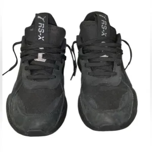 Puma 3898967-01 Mens Rs-X Peb Lace Up Sneakers Shoes Casual - Black.