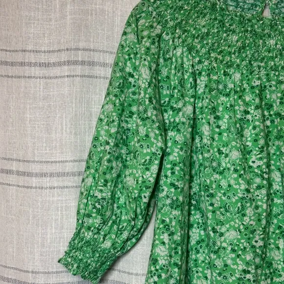 Rixo London Green Meadow Ditsy Azalea Dress Size Medium